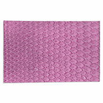 Painted In Violet Snake Skin Close Up Rugs 57876559