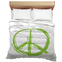 Painted Peace Sign Bedding 59728967