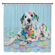 Painted Puppy Bath Decor 62241220