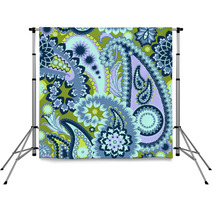 Paisley Colorful Background. Backdrops 59083662