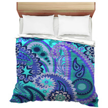 Paisley Colorful Background. Bedding 59605343