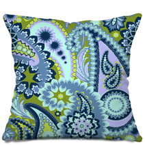 Paisley Colorful Background. Pillows 59083662