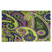 Paisley Colorful Background. Rugs 59605330