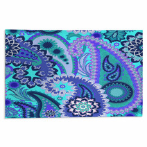 Paisley Colorful Background. Rugs 59605343