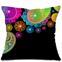 Paisley Designs Background. Pillows 44020279