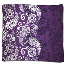 Paisley Floral Pattern, Textile , Rajasthan, Royal India Blankets 45184735