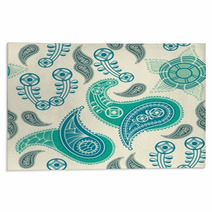 Paisley Seamless Background Rugs 24511819