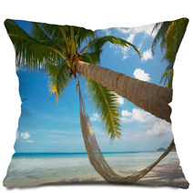 Palm And Hammock Pillows 3163208