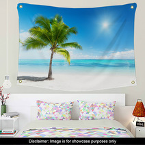 Palm And Sea Wall Art 27558369