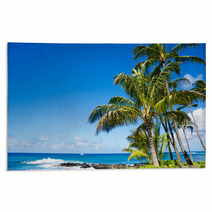 Palm Trees By The Ocean Rugs 53754908