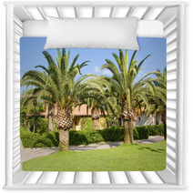 Palm Trees In The Countryside Nursery Decor 55298264