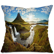 Panorama - Iceland Landscape Pillows 56450309