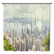 Panorama Of Hong Kong ,China Bath Decor 65133508