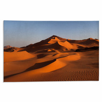 Panorama Of Sand Dunes, Algeria Rugs 45900724