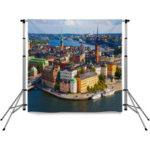 Panorama Of Stockholm, Sweden Backdrops 17691777