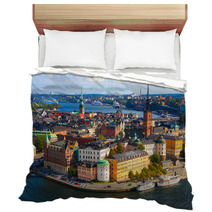 Panorama Of Stockholm, Sweden Bedding 17691777