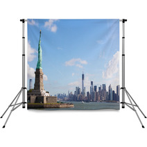 Panorama On Manhattan, New York City Backdrops 54677766