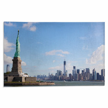 Panorama On Manhattan, New York City Rugs 54677766