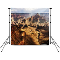 Panoramic View Of The Grand Canyon Backdrops 72419883