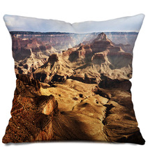 Panoramic View Of The Grand Canyon Pillows 72419883
