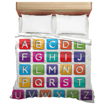 Paper Capital Letters Bedding 67557993