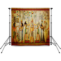 Papyrus Old Natural Paper From Egypt Backdrops 32781454
