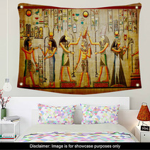 Papyrus Old Natural Paper From Egypt Wall Art 32781454