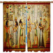 Papyrus Old Natural Paper From Egypt Window Curtains 32781454