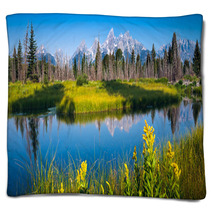 Parco Naturale Grand Teton Dallo Snake River Blankets 46254426
