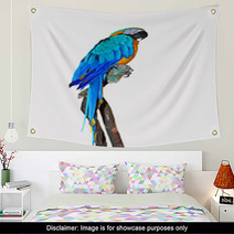 Parrot On A Branch Wall Art 72466555