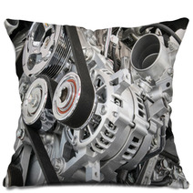 Part Of Car Engine Pillows 84924768