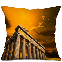 Parthenon On The Acropolis Pillows 61372937