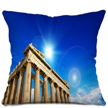 Parthenon On The Acropolis Pillows 64765282