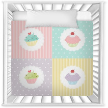 Pastel Cupcakes Nursery Decor 63470526