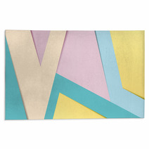 Pastel Paper Banner 2 Rugs 189180134