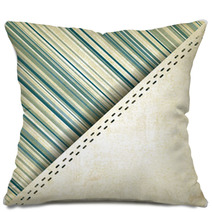 Pastel Striped Old Background Pillows 61400799