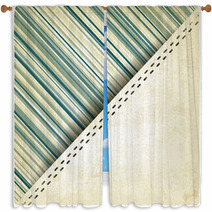 Pastel Striped Old Background Window Curtains 61400799