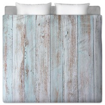 Pastel Wood Planks Texture Bedding 113135609