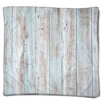 Pastel Wood Planks Texture Blankets 113135609