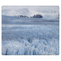 Patagonian Landscape Glacier And Snow Mountains Rugs 63658940