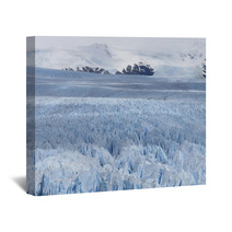 Patagonian Landscape Glacier And Snow Mountains Wall Art 63658940