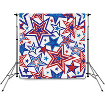 Patriotic Stars Illustration Backdrops 21612945