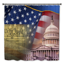 Patriotic Symbols - United States Of America Bath Decor 67000931