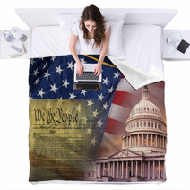 Patriotic Symbols - United States Of America Blankets 67000931