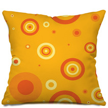 Pattern Background, POP Art, Circles (Vector Art) Pillows 67682344