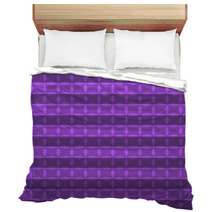 Pattern Geometric Purple Color Bedding 71069312