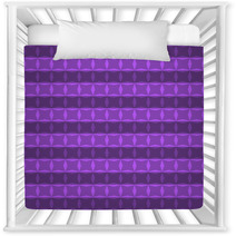 Pattern Geometric Purple Color Nursery Decor 71069312