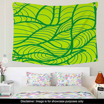 Pattern Of Leaves Wall Art 71601489