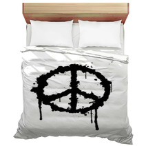 Peace Sign Bedding 54360123