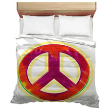 Peace Sign Bedding 68225457